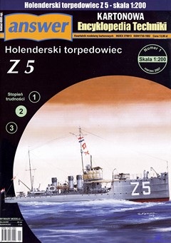 Hollandisches Torpedoboot Z5